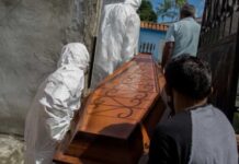 Média móvel de mortes por covid-19 no Brasil fica em 1.066 nesta terça-feira