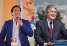 Duas semanas após votação, apuração define 2º turno no Equador com disputa entre Arauz e Lasso