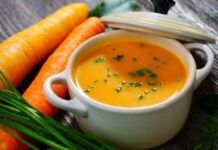 Tentando emagrecer? Experimente esta sopa desintoxicante de cenoura