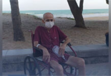 Hospital realiza desejo de paciente com câncer e o leva para ver o mar