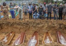 Média móvel de mortes por Covid no Brasil é a mais alta pelo 11º dia