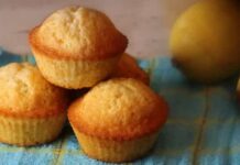 Receita de queques de limão light, diga sim