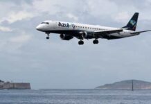 Anunciado novo voo da Azul entre São Paulo e Lisboa em 14 de abril