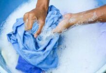 Sabão utilizado para lavar roupas pode afetar a saúde de sua pele