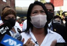 Promotor da Lava Jato peruana pede prisão preventiva de Keiko Fujimori