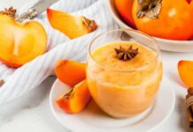 Sem energia? O suco de laranja e caqui que precisa tomar