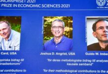 Nobel de Economia vai para David Card, Joshua Angrist e Guido Imbens