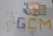 GCM detém homem com drogas no Jd. Santa Cecília na madrugada desta quarta-feira (20)
