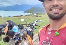Mochileiro que percorreu 36 mil km pelo Brasil morre em acidente no fim da viagem