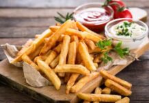Dica de chef para as batatas fritas ficarem super estaladiças e crocantes