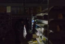 População esfomeada ataca supermercados em cidade destruída na Ucrânia