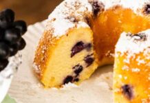 Veja como preparar um delicioso Bolo de Queijo Cremoso e Uva
