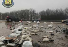 Em ‘dia da maconha’, acidente espalha mais de 200 kg da planta em rodovia
