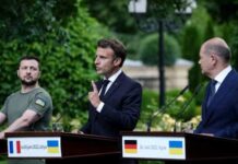 Líderes europeus visitam a Ucrânia e prometem apoio contra a Rússia