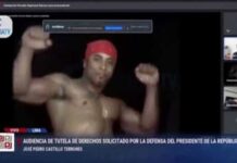 Vídeo de stripper brasileiro interrompe audiência online sobre presidente do Peru