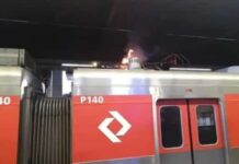 Trem é evacuado em estação de São Paulo após princípio de incêndio