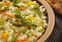 Risoto Vegetariano é opção para quem não come carne; aprenda