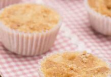 Receita: Queijadinha com biscoito de coco