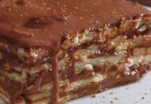 Fácil e rápida: receita de Torta de Biscoito Maria