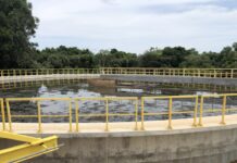 Ares-PCJ realiza monitoramento aéreo de rotina em estações de tratamento e reservatórios do Saae/Sorocaba