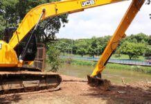 Devido ao aumento da vazão de água de Itupararanga para o Rio Sorocaba, Saae amplia ações de desassoreamento e faz manutenção em talude