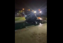 Carro usado por deputado cai em espelho d’água no Palácio do Planalto