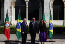 Imagens: Lula se reúne com o presidente de Portugal