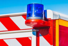 Em SC, professora morre após ser atropelada por ambulância dos bombeiros