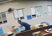 Porteiro de hospital é espancado por causa de controle remoto
