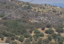 Avião de combate a incêndios cai na Grécia
