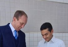 Vice-presidente da Câmara dos Deputados Marcos Pereira assina Pacto Nacional Contra as Drogas (PNCD)