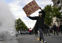 Judeus protestam contra ofensiva israelense em frente à Casa Branca