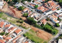 Prefeitura de Sorocaba e Saae avançam nas obras do Reservatório de Detenção de Cheias (RDC) Parque dos Italianos