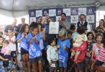 Prefeitura de Sorocaba entrega obras de revitalização da quadra poliesportiva no Conjunto Habitacional Herbert de Souza