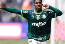 Endrick divide o protagonismo, após goleada do Palmeiras: ‘É trabalho em equipe’