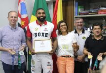 Com vaga garantida para as Olimpíadas de Paris 2024, boxeador Abner Teixeira é homenageado pela Prefeitura de Sorocaba