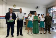 Dia da Bandeira é comemorado com Ato Cívico na Base de Apoio Regional do Exército neste domingo (19)