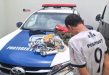 GCM detém homem logo após identificar furto em residência na Vila Santa Rita