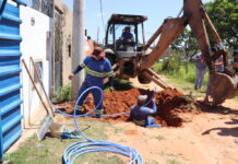 Prefeitura de Sorocaba e Saae realizam ligações residenciais de água no bairro Iporanga