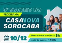 Sorteio de mais quatro empreendimentos do Casa Nova Sorocaba será realizado no Ginásio Municipal de Esportes neste domingo (10)