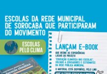 Escolas da rede municipal de Sorocaba que participaram do Movimento Escolas pelo Clima em 2023 lançam e-book com as experiências locais do projeto