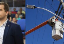 Começa a instalação da iluminação LED na região do São Guilherme, Santo Amaro e Maria Eugênia, custeada pela emenda parlamentar do vereador Ítalo Moreira.