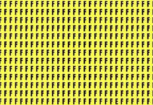 Tem oito segundos para encontrar a letra intrusa nesta imagem; consegue?