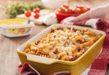 Receita: Parafuso gratinado com calabresa