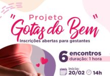CRAS Nova Esperança está com inscrições abertas para gestantes atendidas na unidade participarem do Projeto Gotas do Bem
