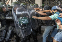 Protestos contra ‘lei ônibus’ de Milei têm novo confronto na Argentina