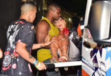 Ana Paula Minerato desmaia antes de desfile, se recupera a tempo e entra na avenida pela Gaviões