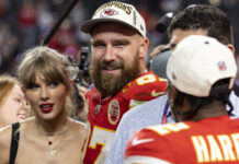 Taylor Swift ajuda a bombar transmissão do Super Bowl, que bate recordes nos EUA