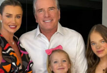 Ana Paula Siebert celebra seus 36 anos na companhia da família Justus