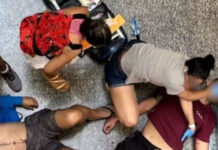 Homem se joga do segundo andar de shopping e atinge outra pessoa na queda no litoral de SP